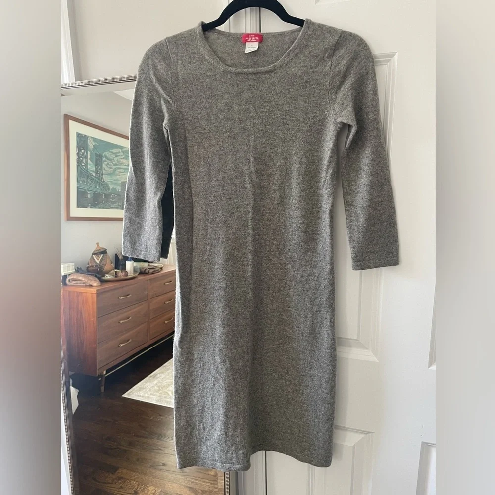 J. Crew gray cashmere